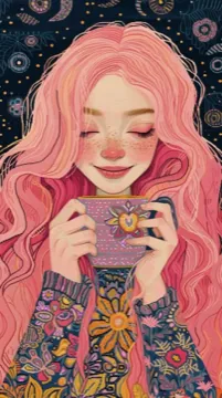 Mujer en actitud reflexiva